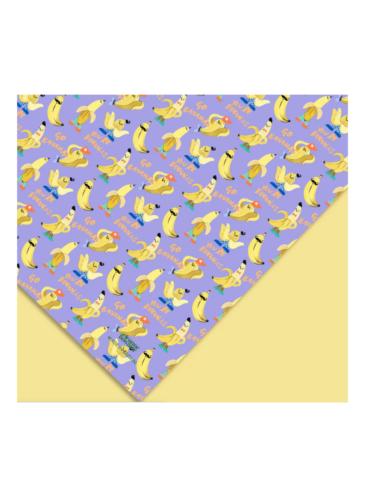 Go Bananas Gift Wrap from Eleanor Bowmer