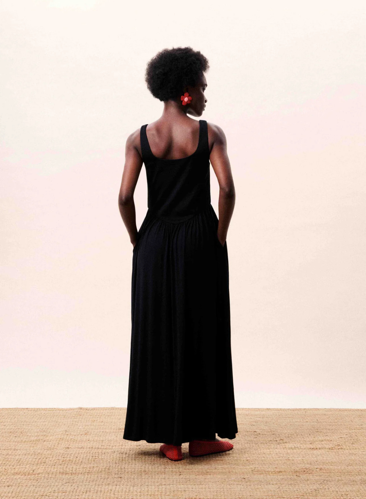 FRNCH Marinelle Dress in Noir