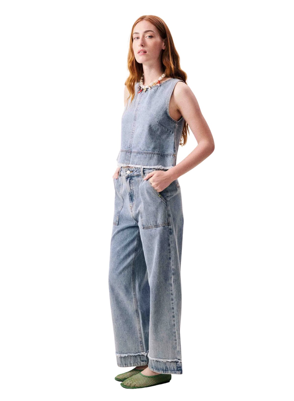 FRNCH Saphira Jeans in Blue Jean