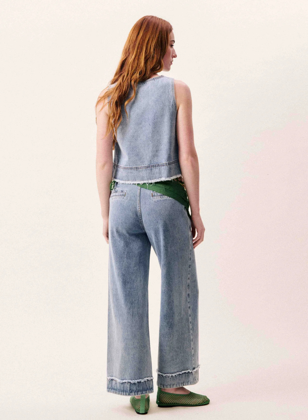 FRNCH Saphira Jeans in Blue Jean