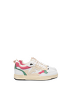 Dahlia Leather Trainers in White from Faguo