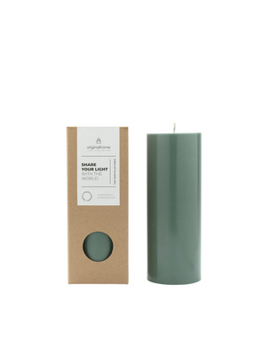 Pillar Candle in Forest 7.5x20cm from Original Home