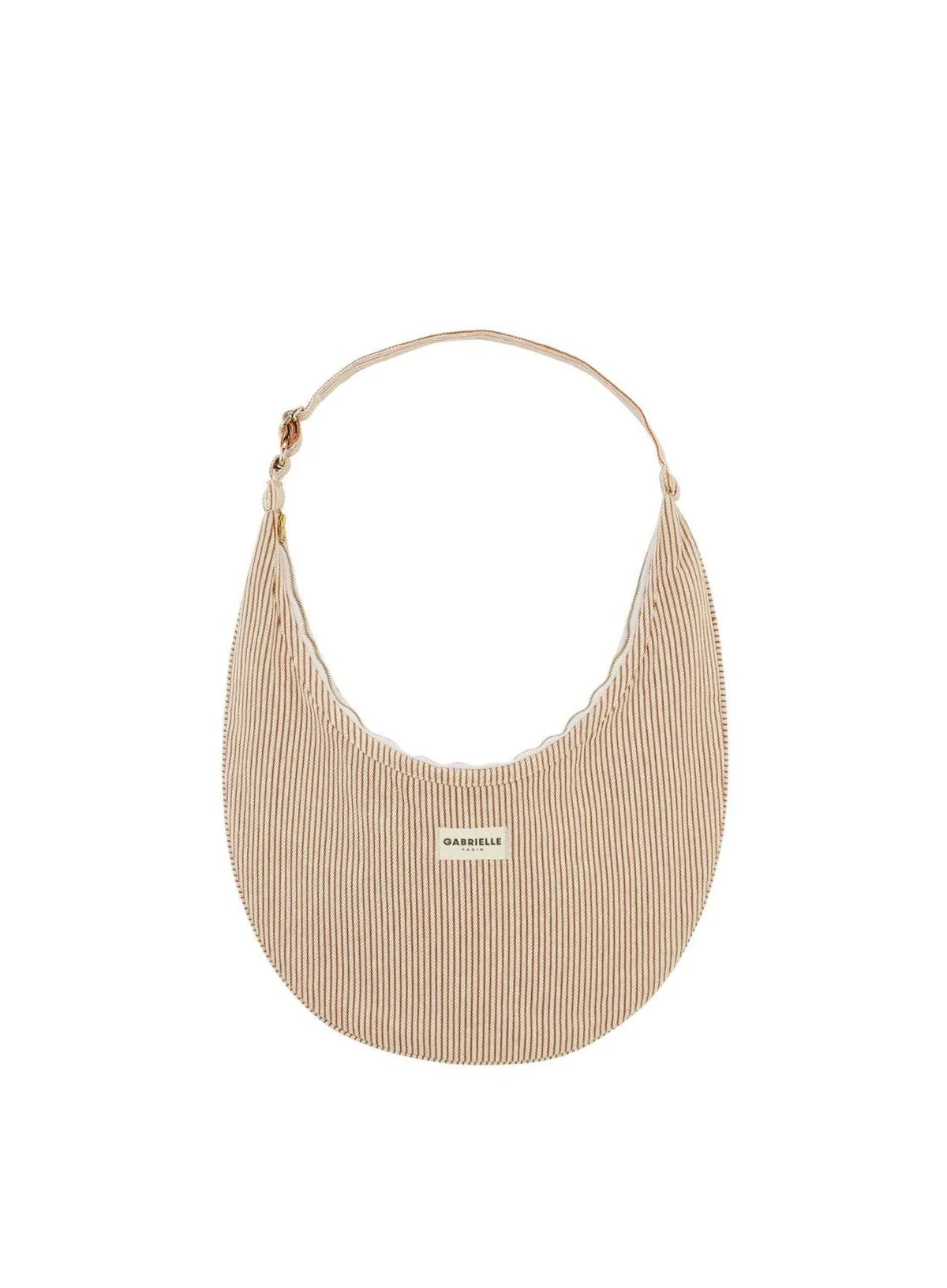 Gabrielle Paris New B Cotton in Clay Stripes
