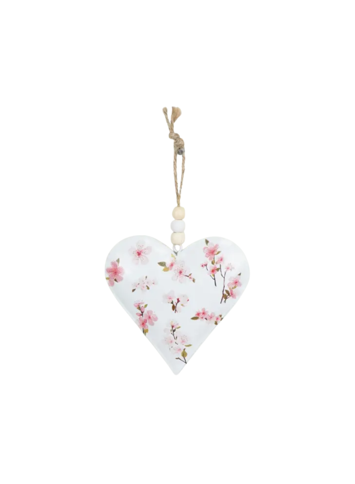 Gainsborough Giftware Hanging Flower Heart 10cm