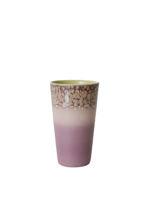 70's Ceramics Latte Mug in Haze from HK Living