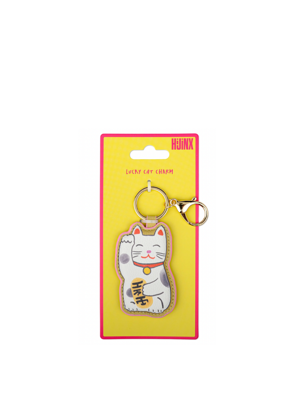 Designworks Ink Hijinx Bag Charm - Lucky Cat