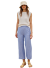 Danny Cropped Trousers in Glacial Blue from Indi & Cold