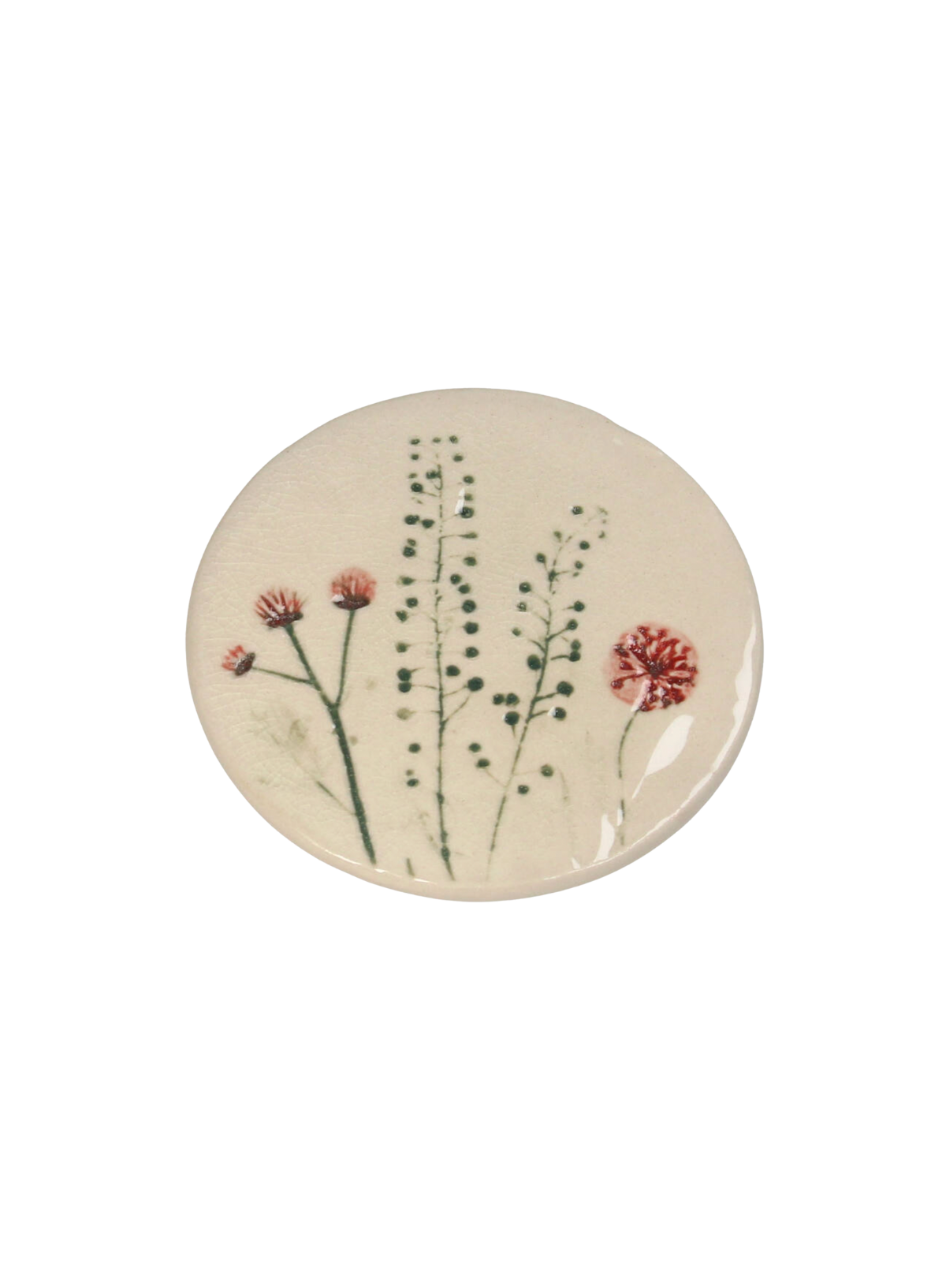 Kersten Coaster in Field Flower Red