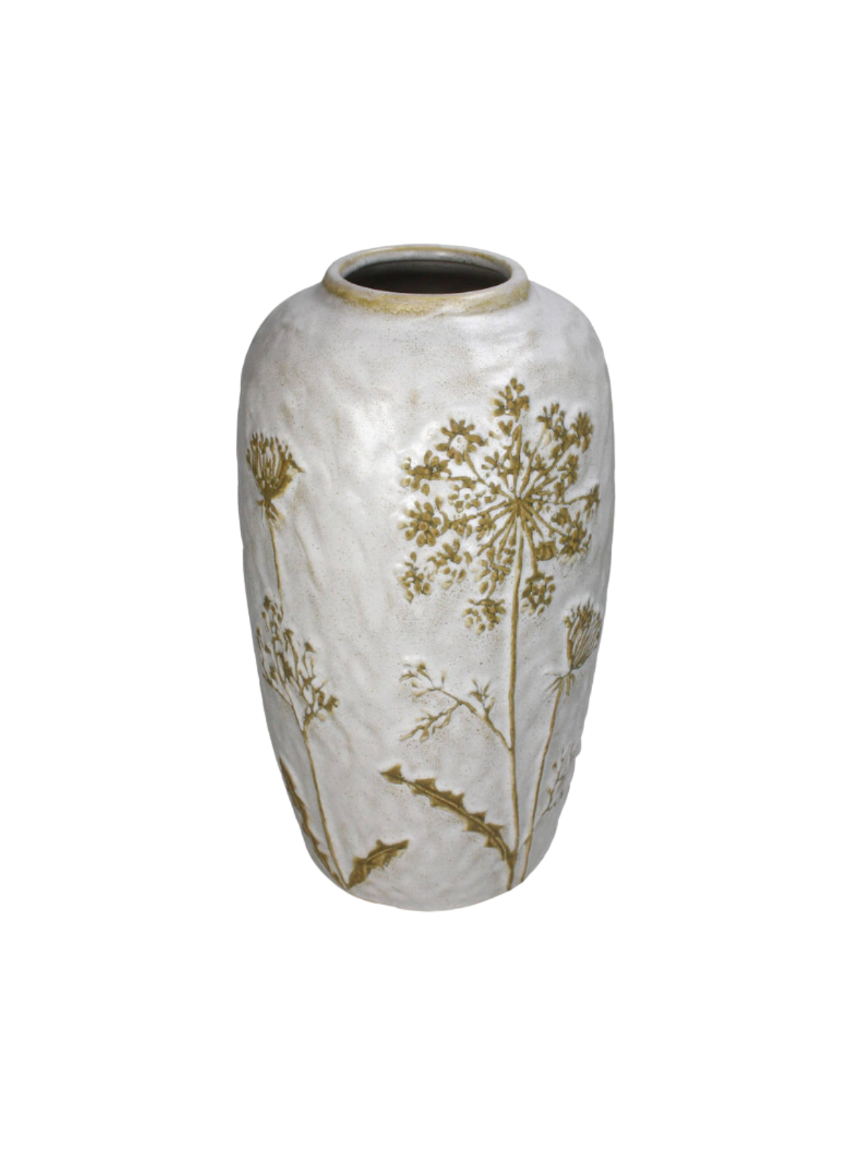 Kersten Hogweed Vase in Beige 35.5cm