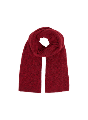Scarf Ajour Borgo Cabernet Red from King Louie