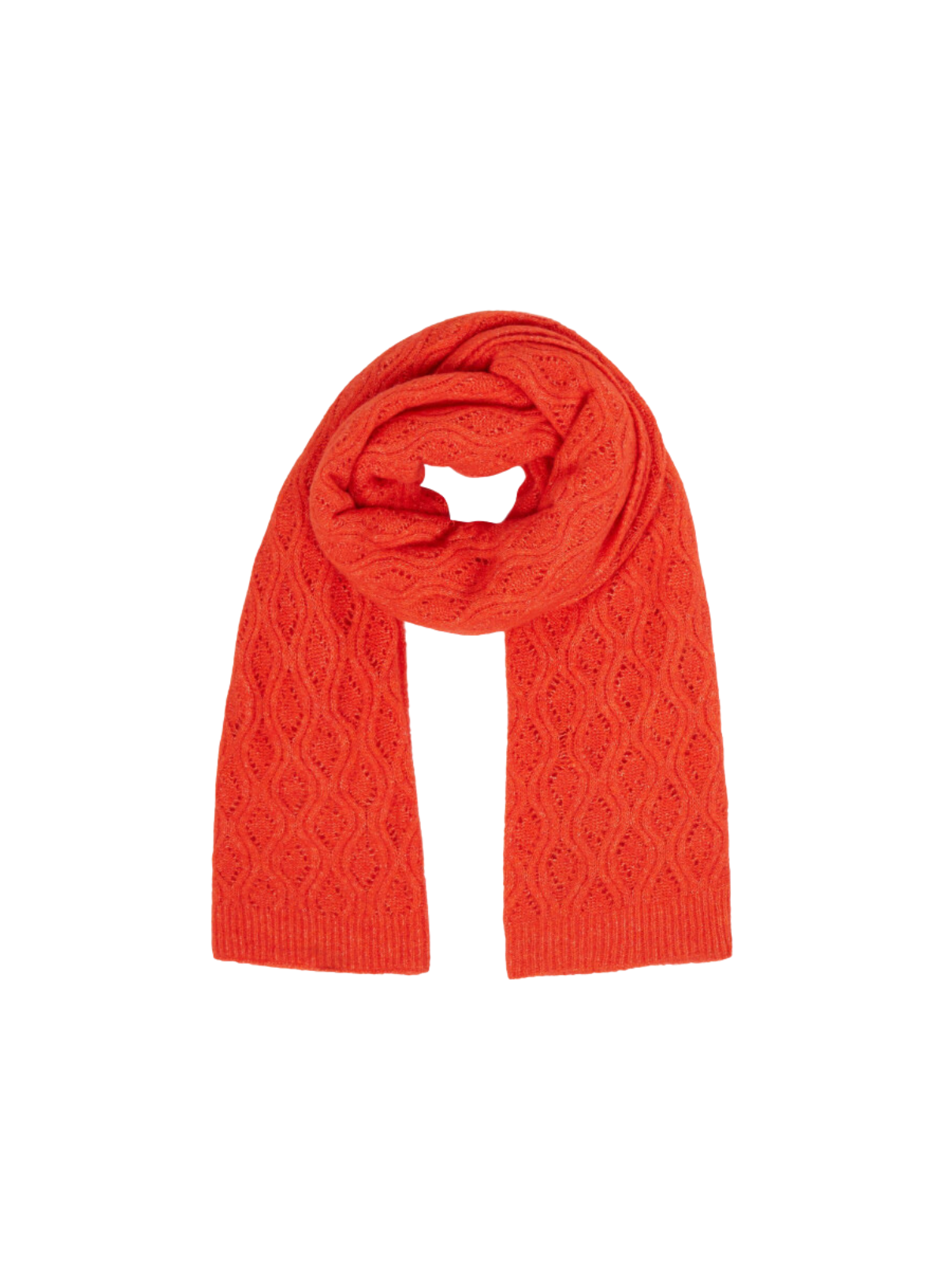 Scarf Ajour Borgo Spicy Orange from King Louie
