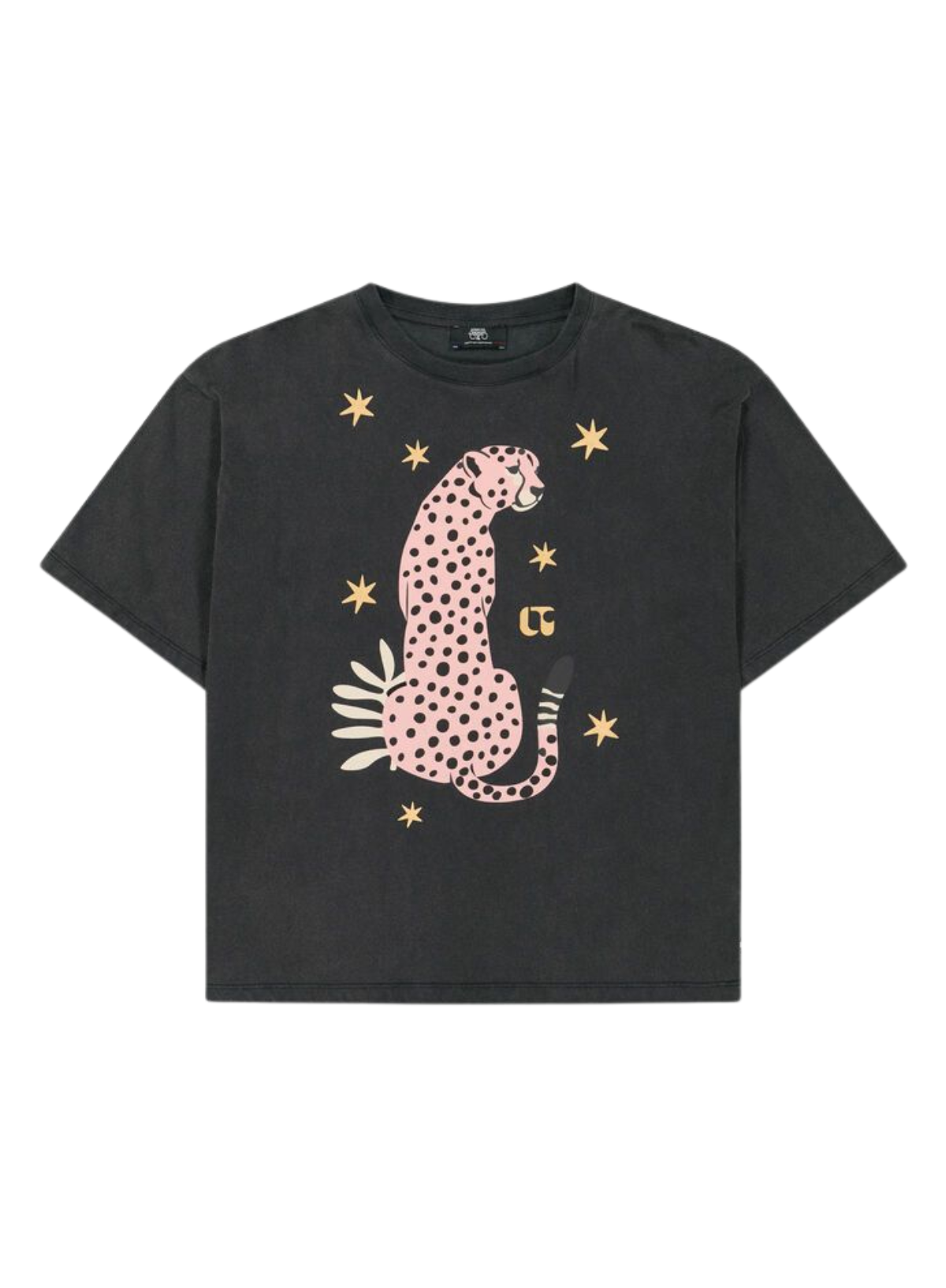Le Temps des Cerises Magla Graphic Tee in Black