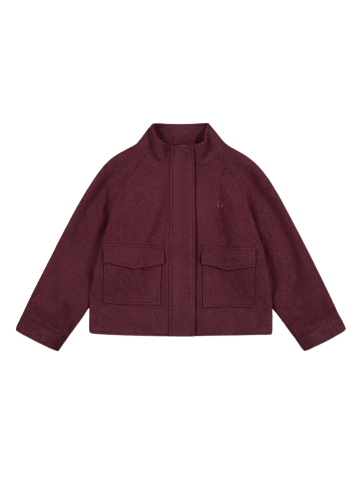 Le Temps des Cerises Zoe Jacket in Burgundy