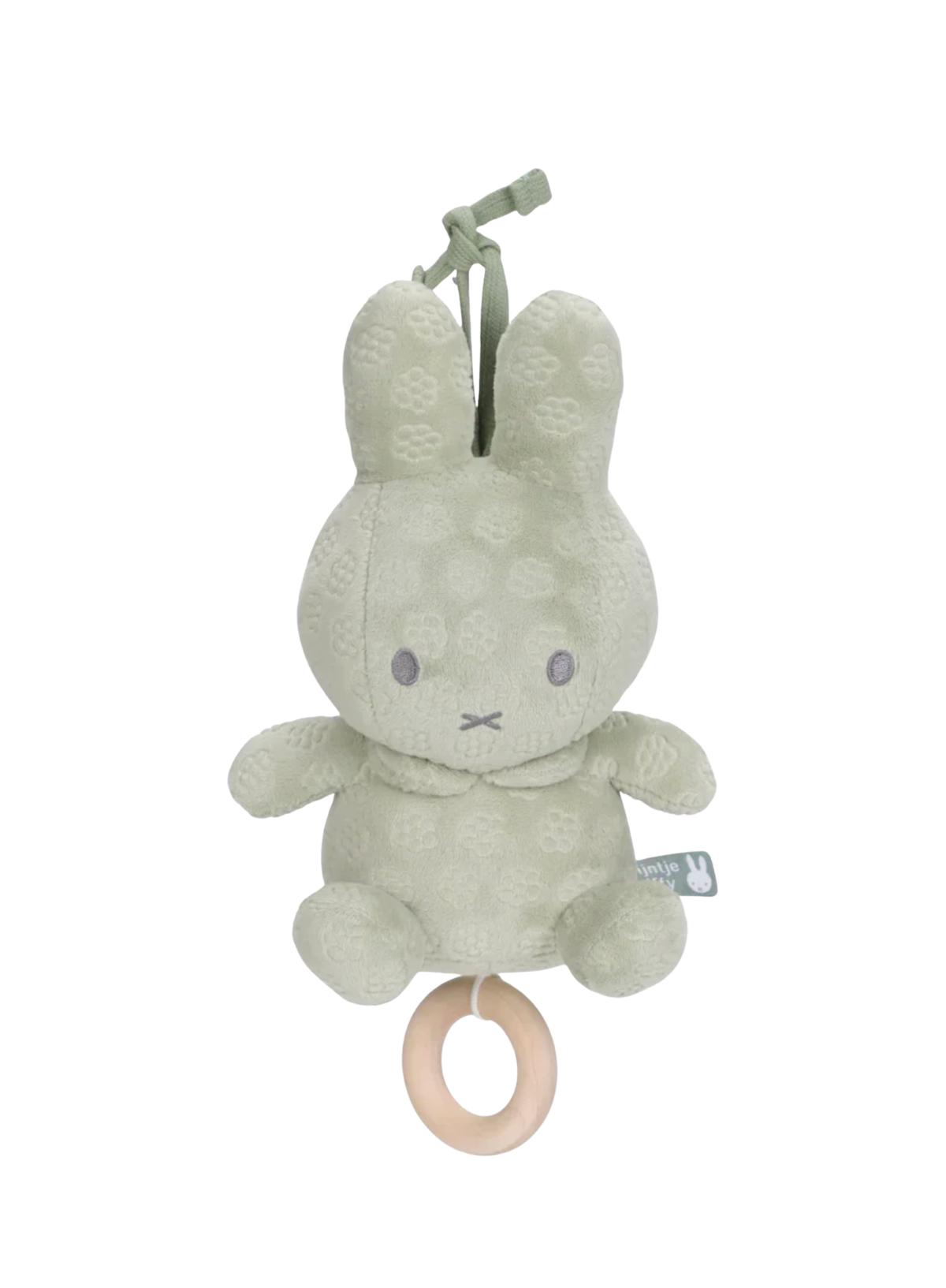 Little Dutch Miffy Music Box in Green Flowers
