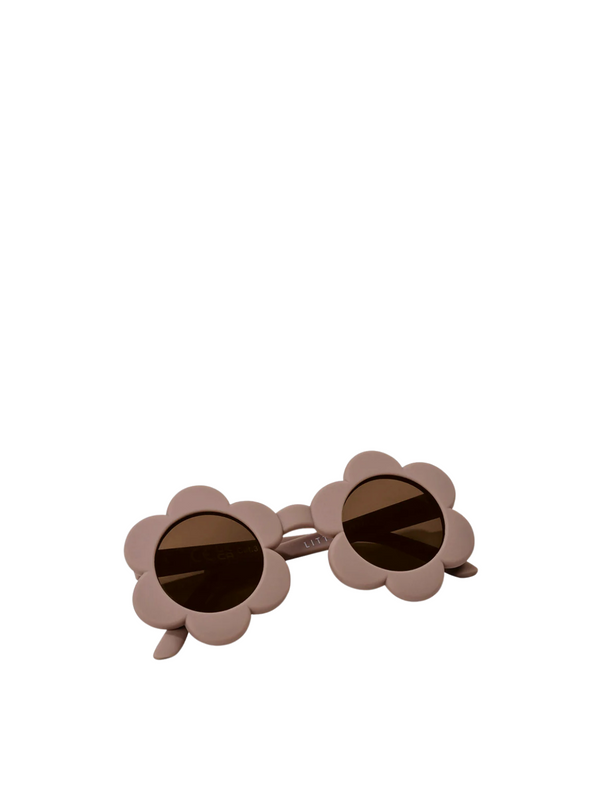 Sunglasses in Flower Mauve from Little Dutch