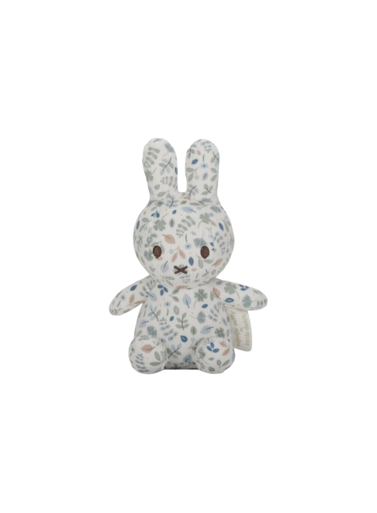 Little Dutch Miffy Cuddle Bunny 15cm in Lucky Leaves