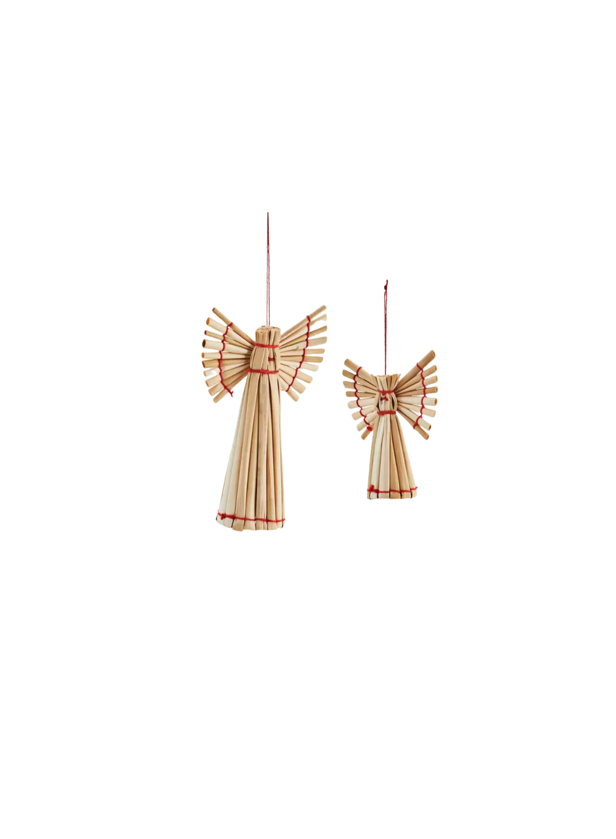Large Straw Angel from Madam Stoltz