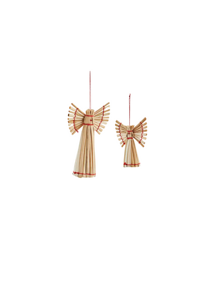 Large Straw Angel from Madam Stoltz