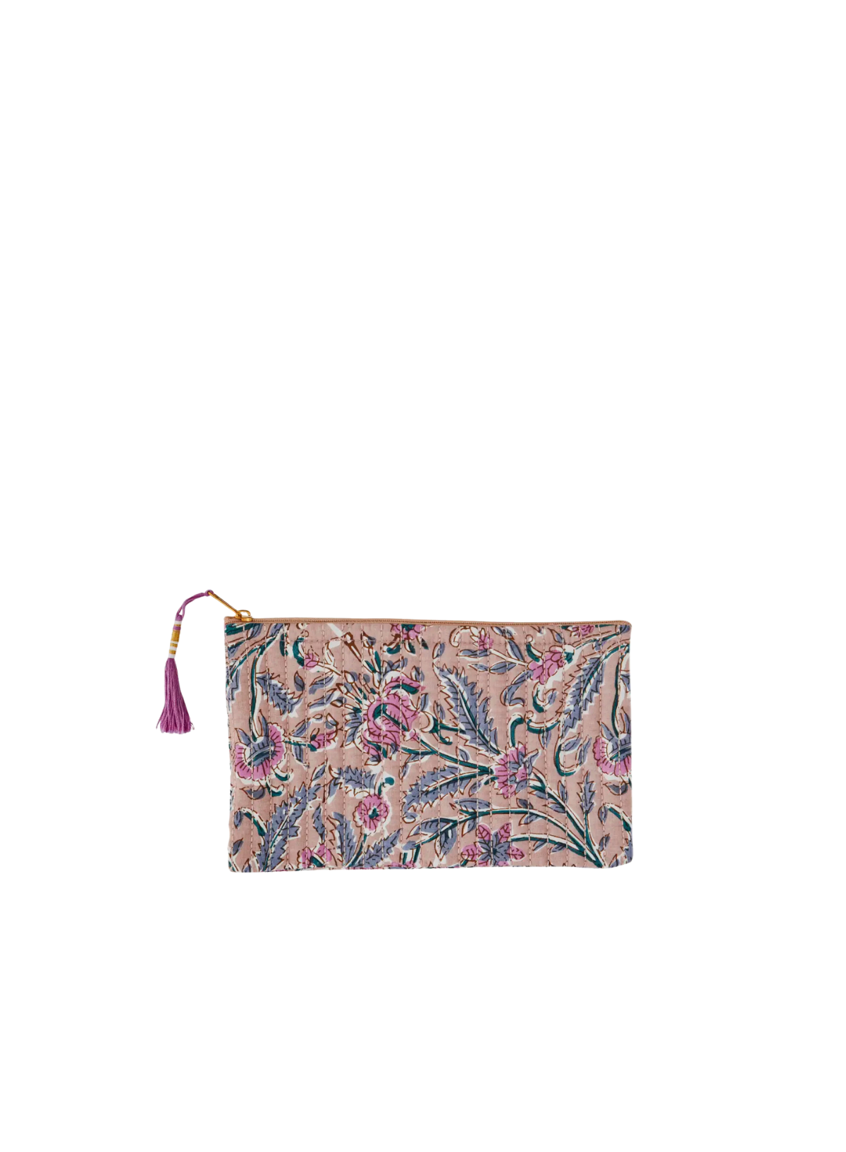 Amanda Quilted Cotton Pouch from Madam Stoltz