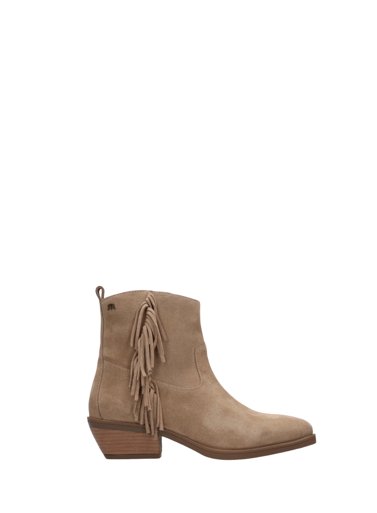 Maruti Tonny Suede Beige Leather Boots
