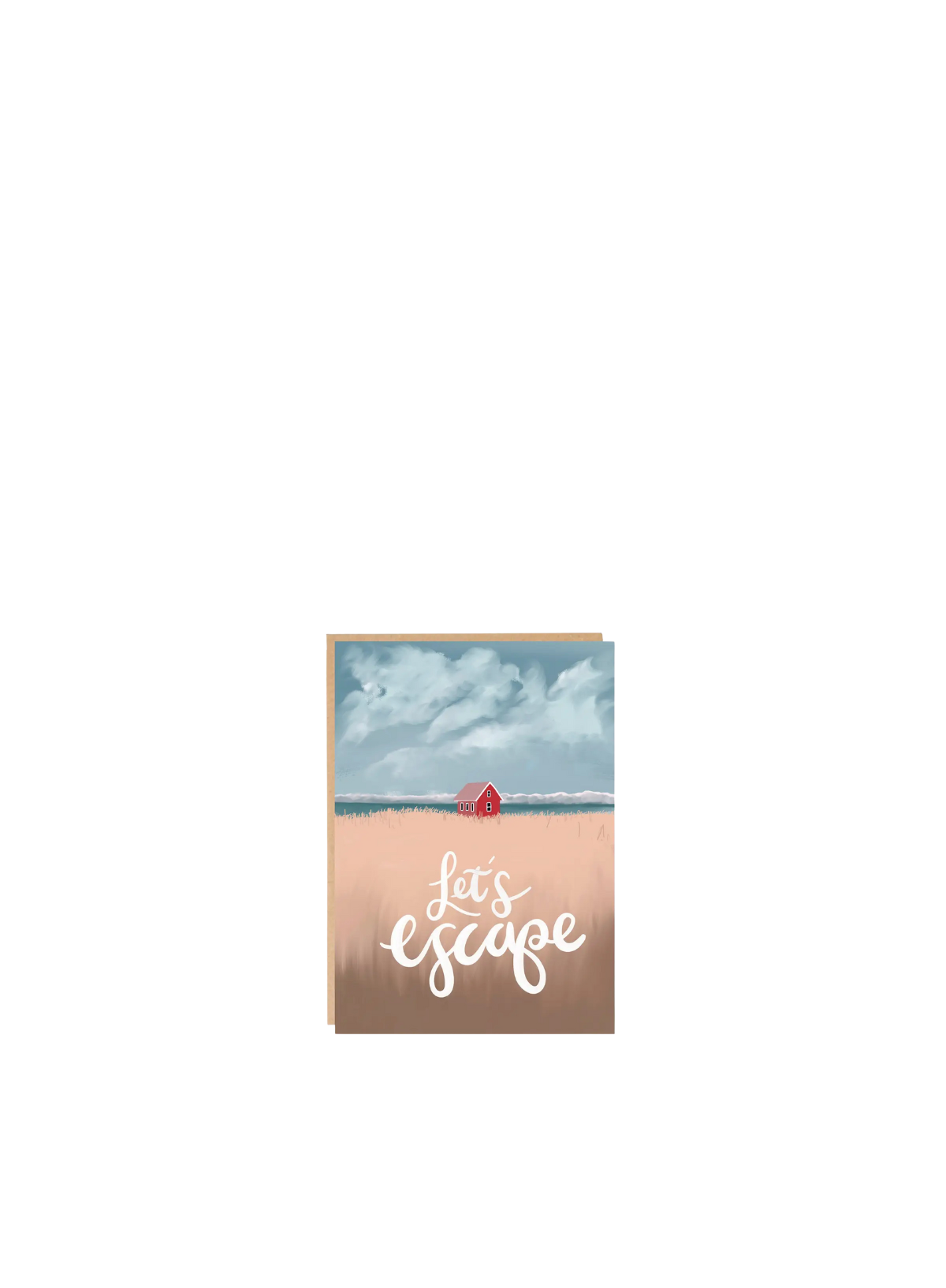 Let's Escape Card from Lomond Paper Co