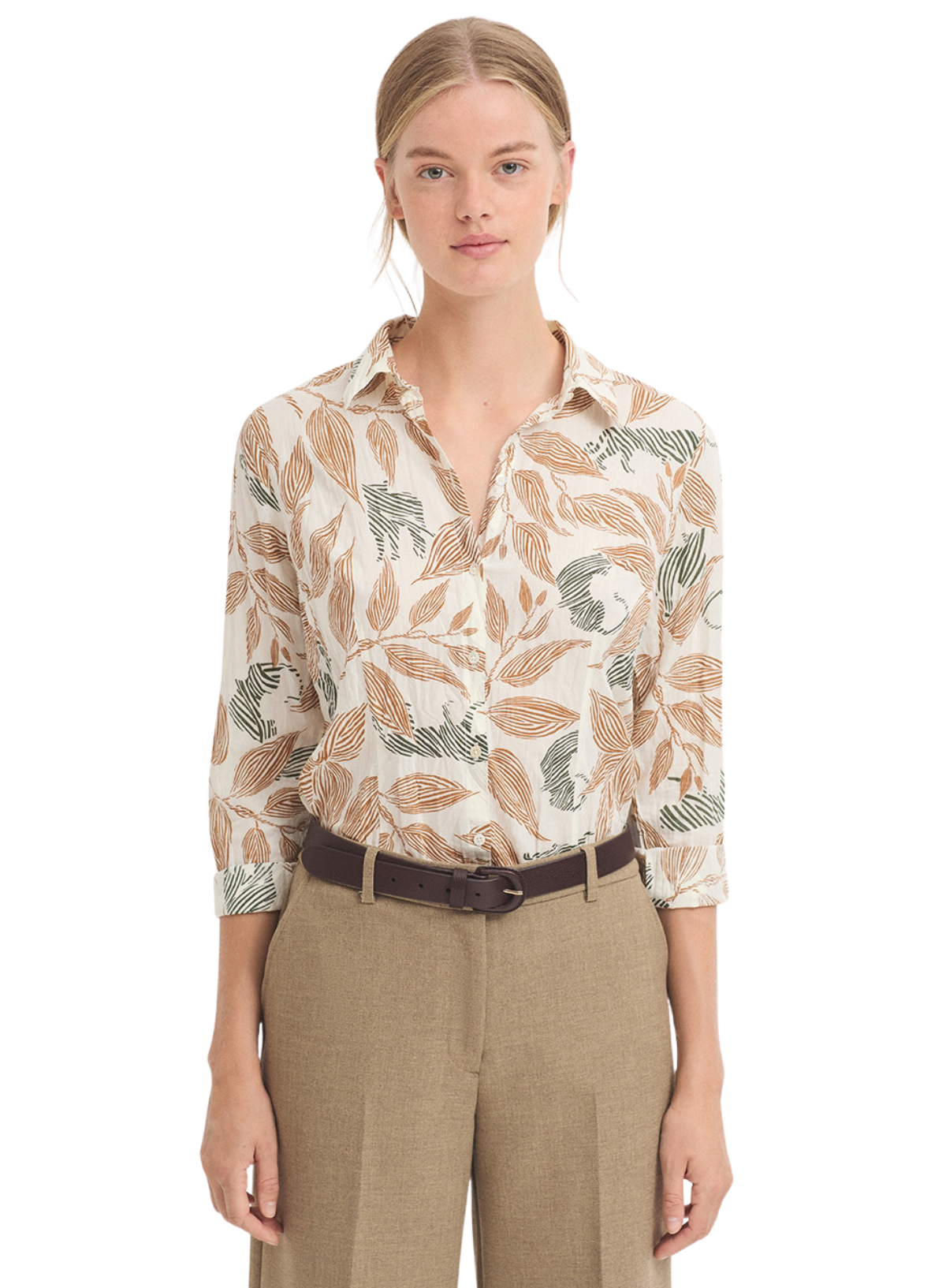 Jungle Print Basic Shirt #99 from Nice Things