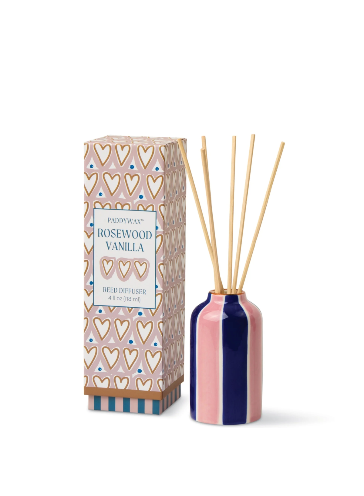Paddywax A Dopo 4floz Handpainted Diffuser - Rosewood Vanilla