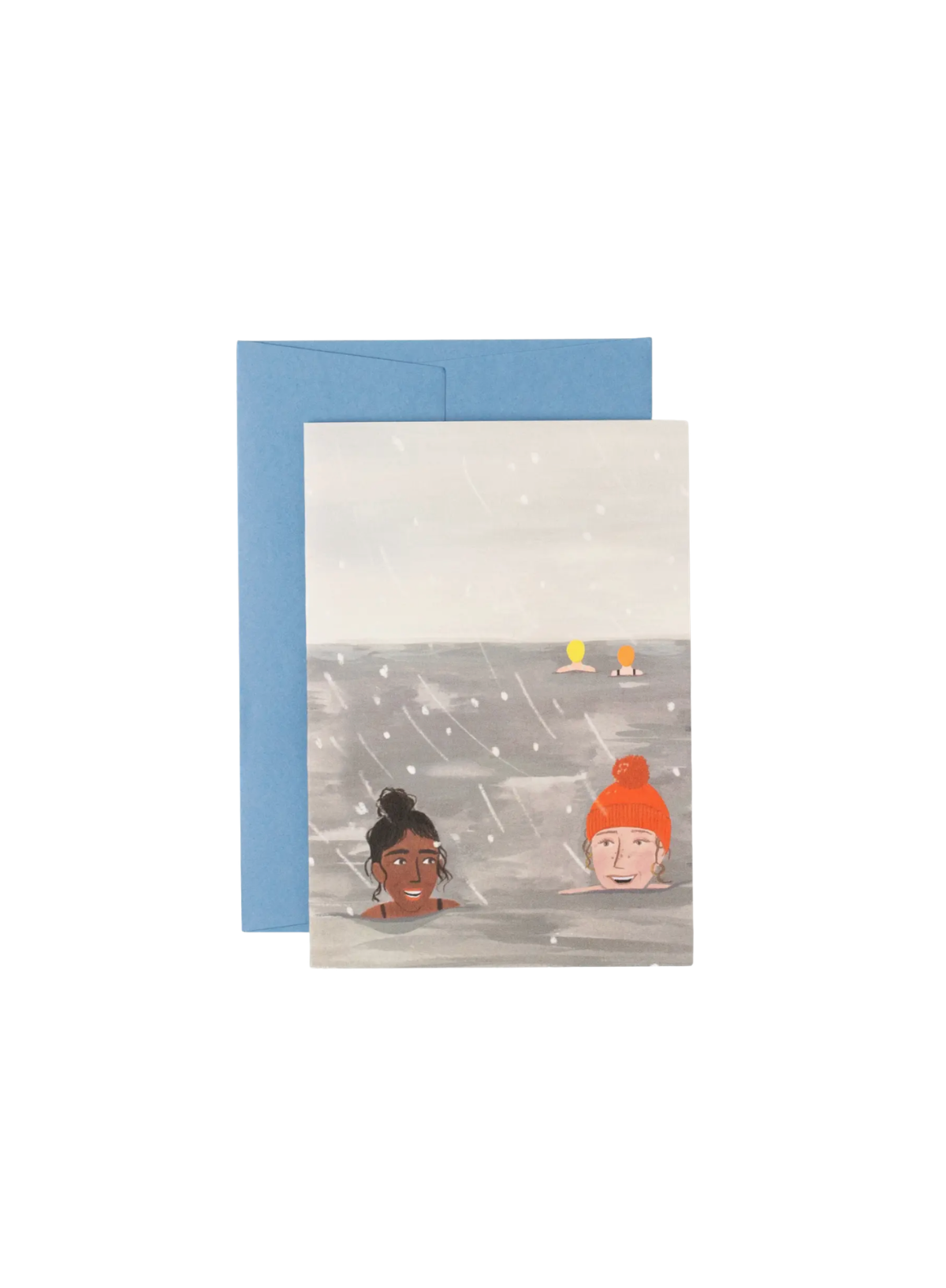 Peggy & Kate Winter Swimmers Card