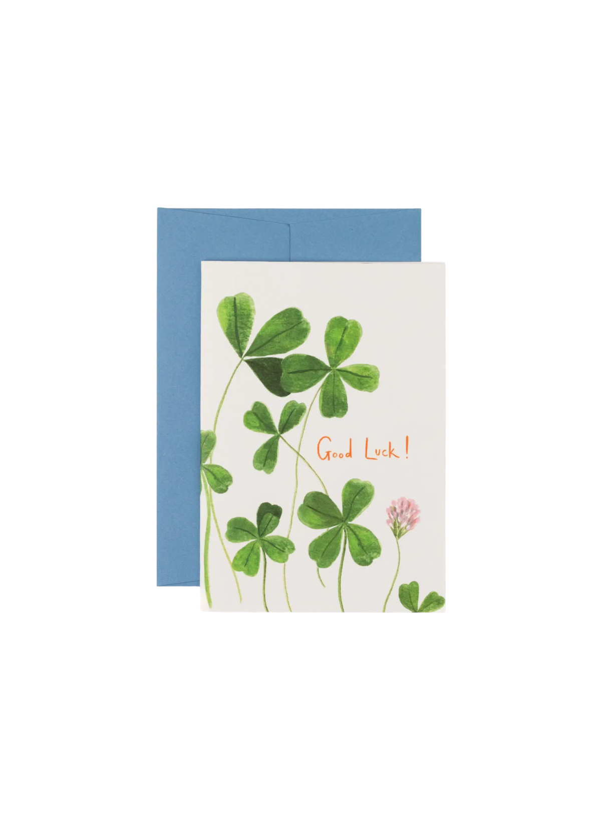 Peggy & Kate Good Luck Clover Card