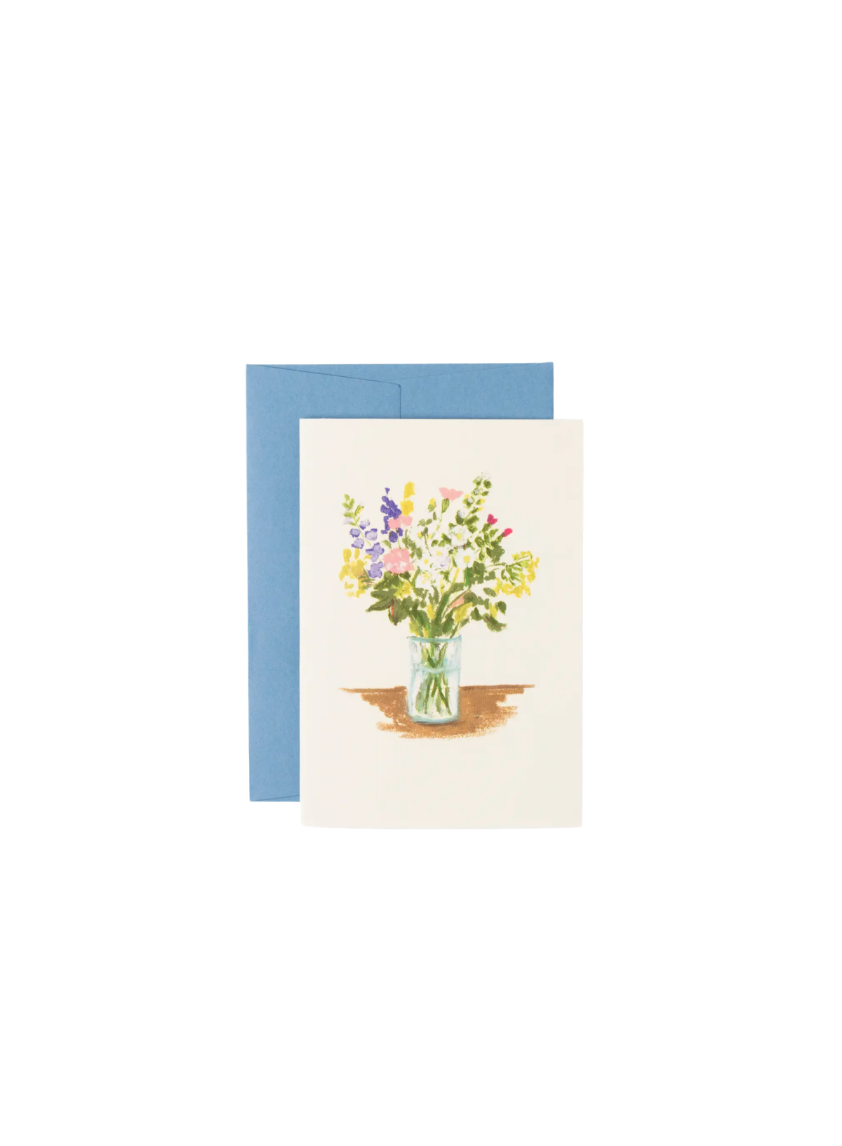 Peggy & Kate Bouquet in Oil Pastel Card