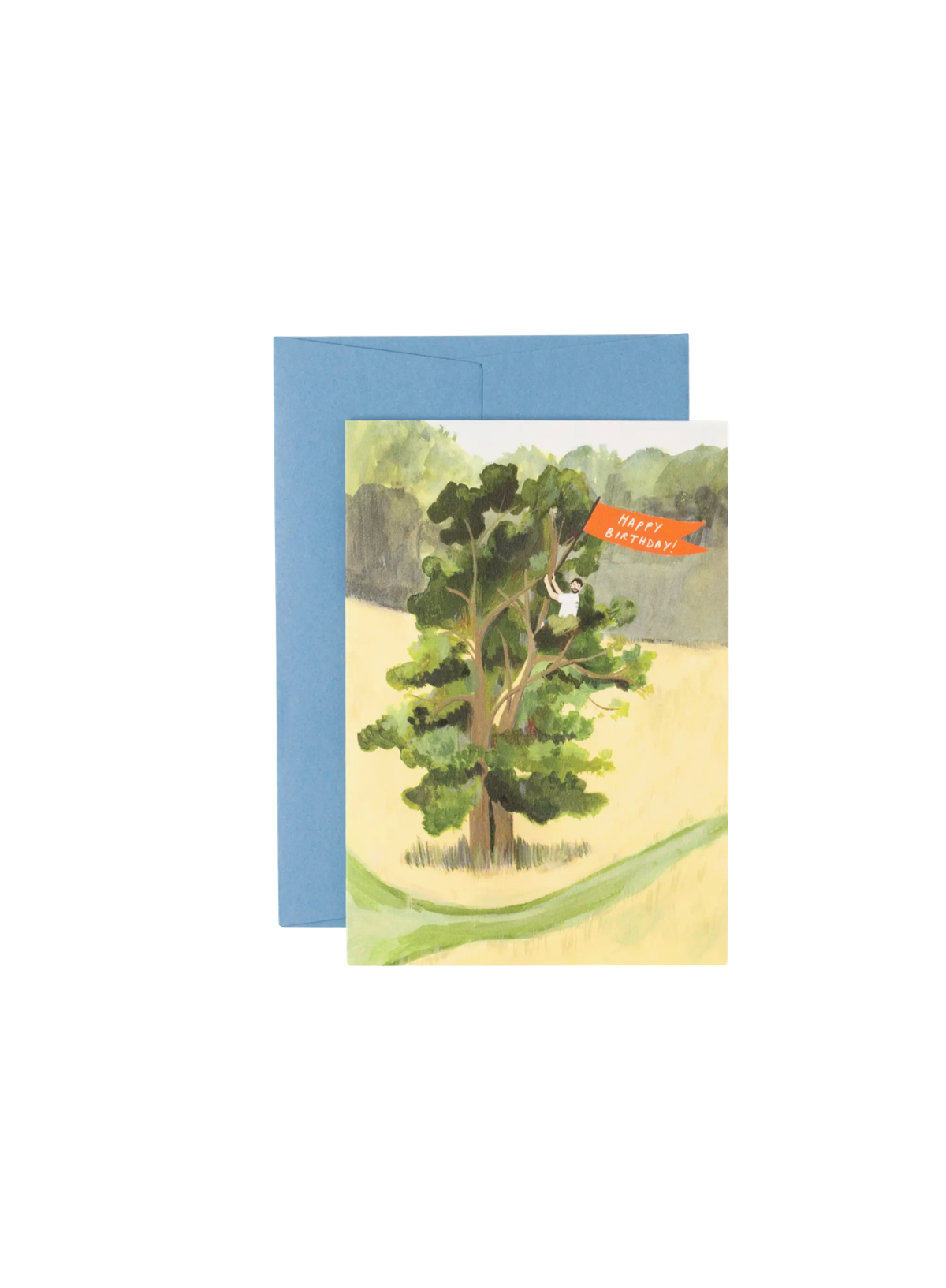 Peggy & Kate Birthday Flag Card