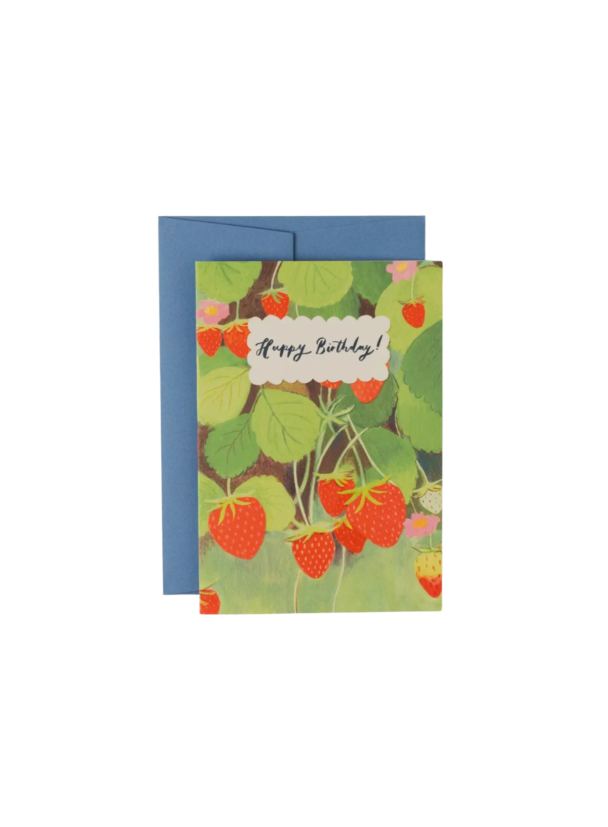 Peggy & Kate Strawberry Birthday Card