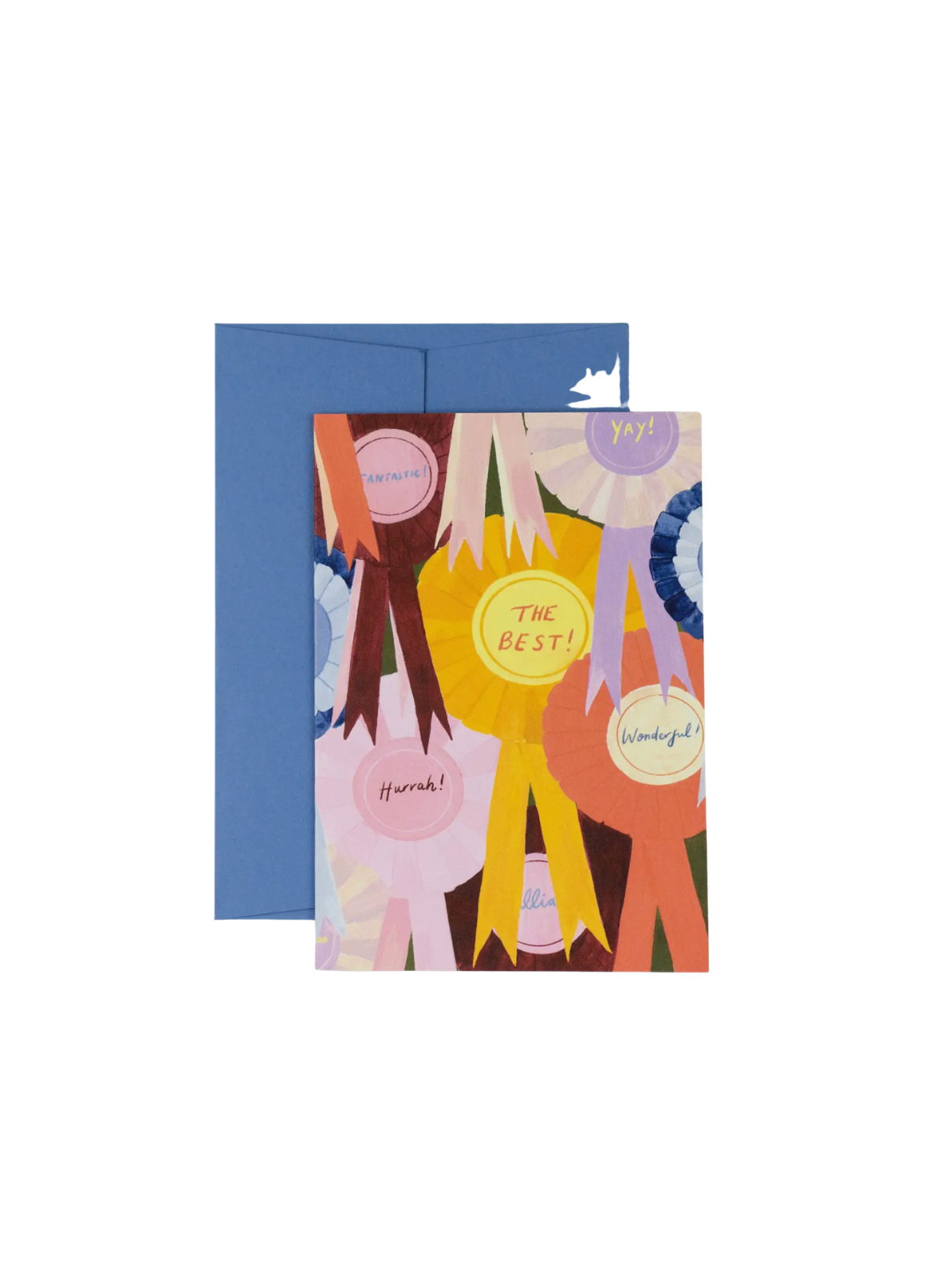 Peggy & Kate Rosettes Card