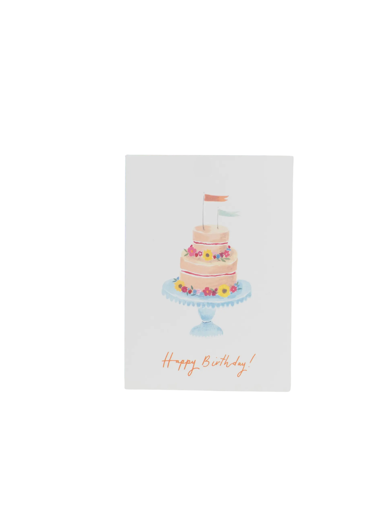 Peggy & Kate Happy Birthday Cake Card