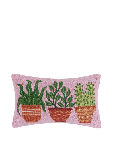 House Plants Hook Cushion from Peking Handicraft