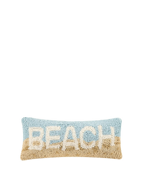 Sky/Sand Beach Hook Cushion from Peking Handicraft