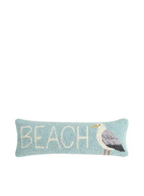 Beach And Seagull Hook Cushion from Peking Handicraft