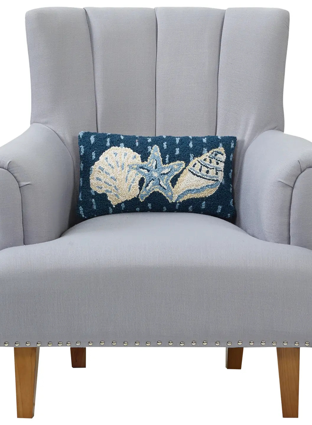 Three Shells Hook Cushion from Peking Handicraft