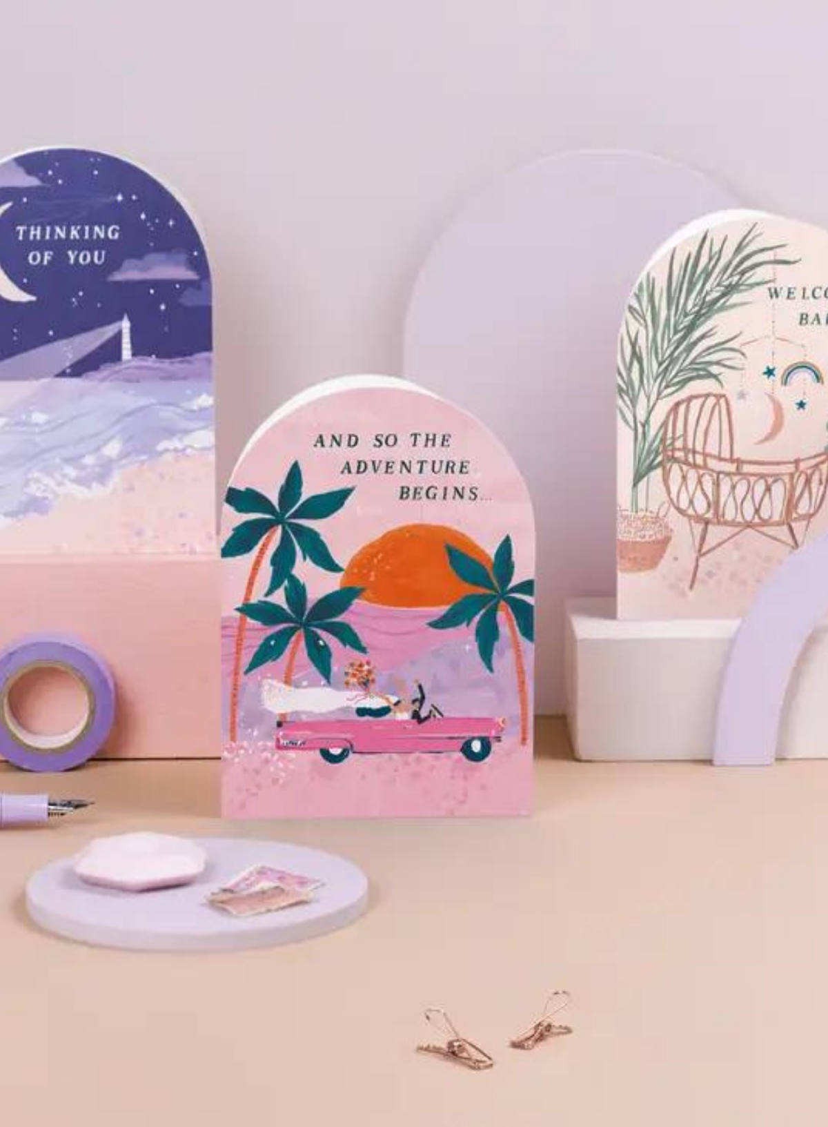 Adventures Wedding Card from Sister Paper Co.