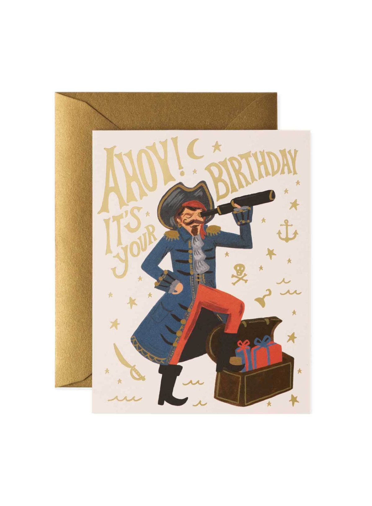 Rifle Paper Co. Pirate Birthday Card