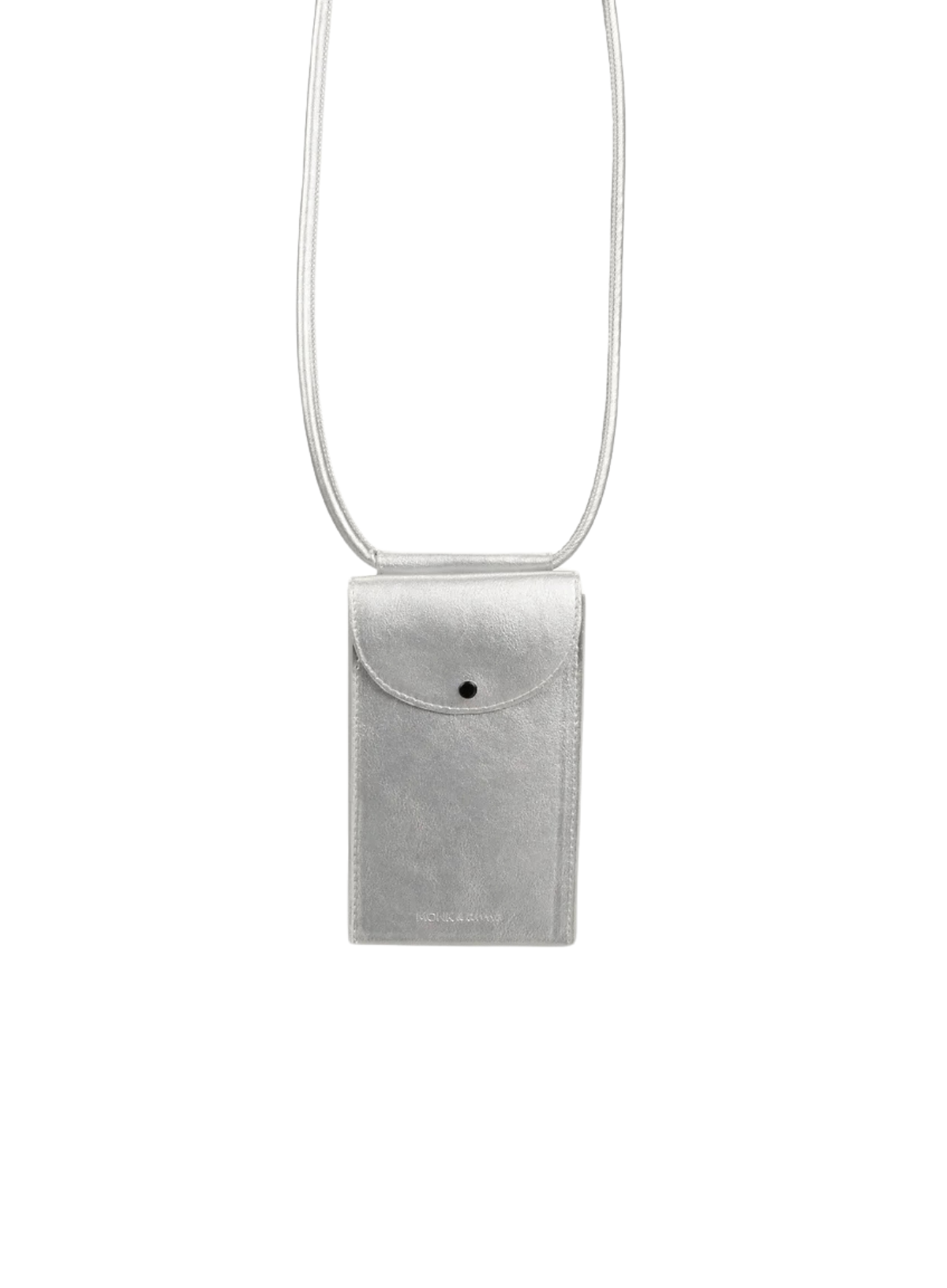 Phone Pouch in Hematite from Monk + Anna
