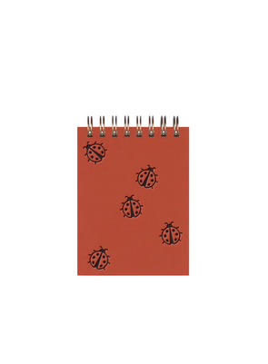 Ladybug Mini Jotter Notebook from Ruff House Print Shop