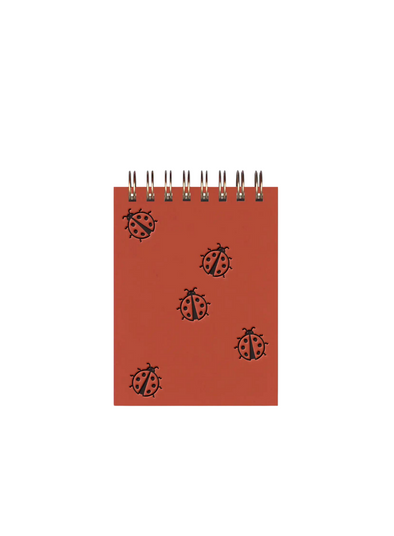 Ladybug Mini Jotter Notebook from Ruff House Print Shop