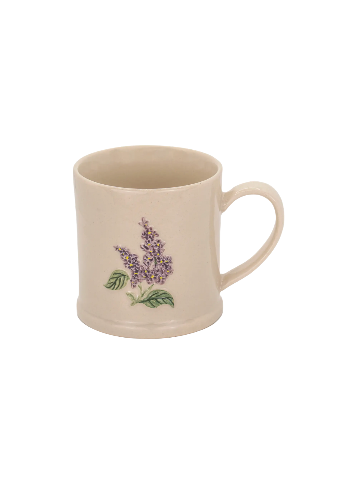Sass & Belle Lilac Flower Embossed Mug
