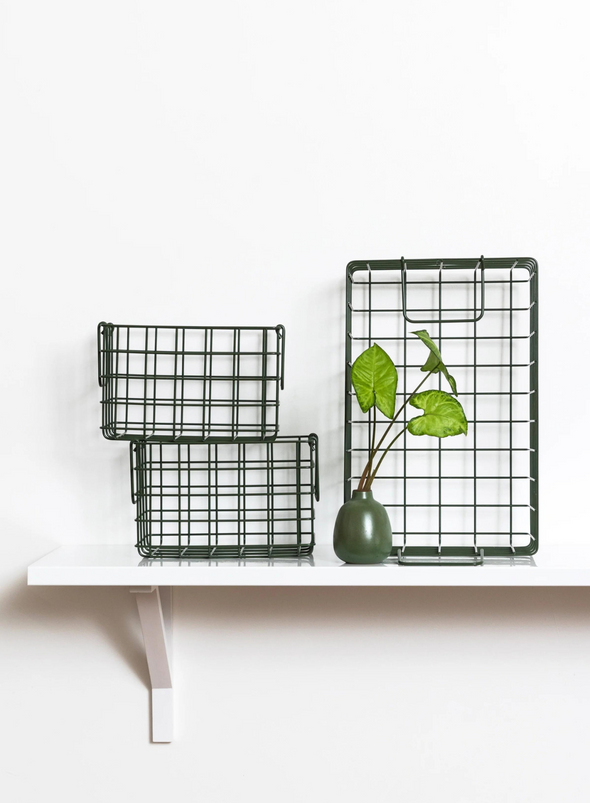 Wire Small Locker Basket from Mustard