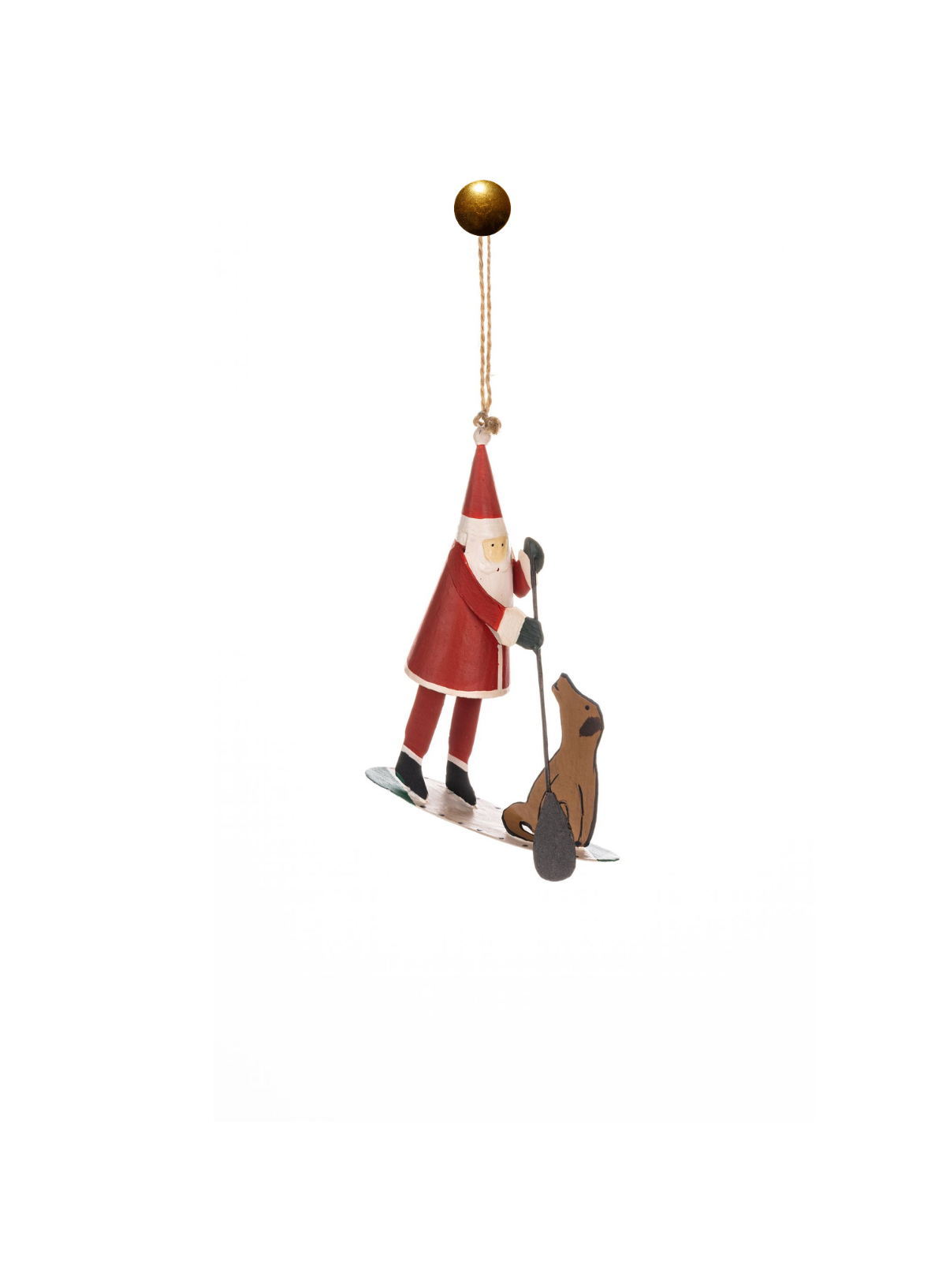 Santa and Dog SUP from Shoeless Joe