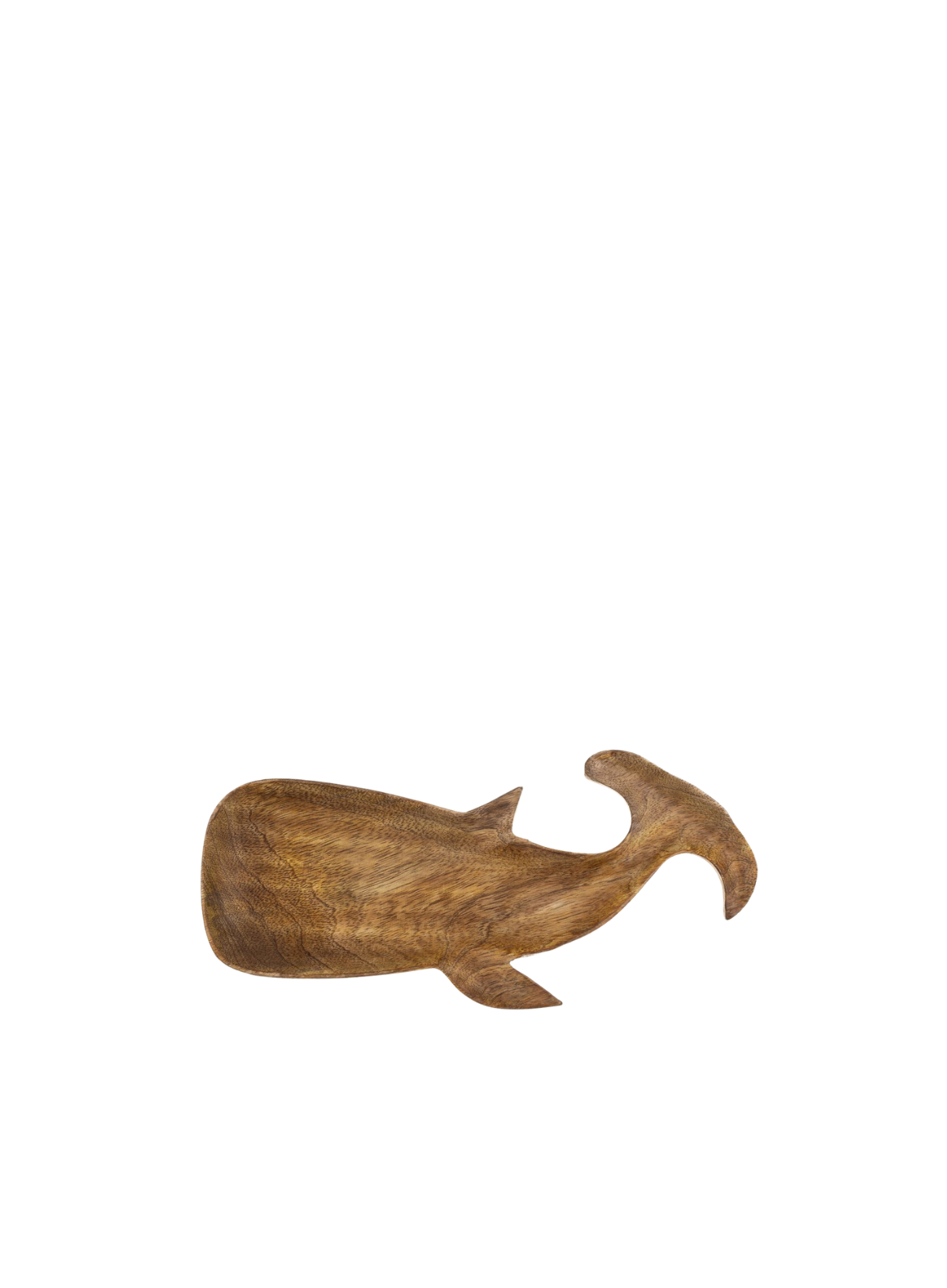 Whale Shaped Mango Wooden Tray from Shoeless Joe
