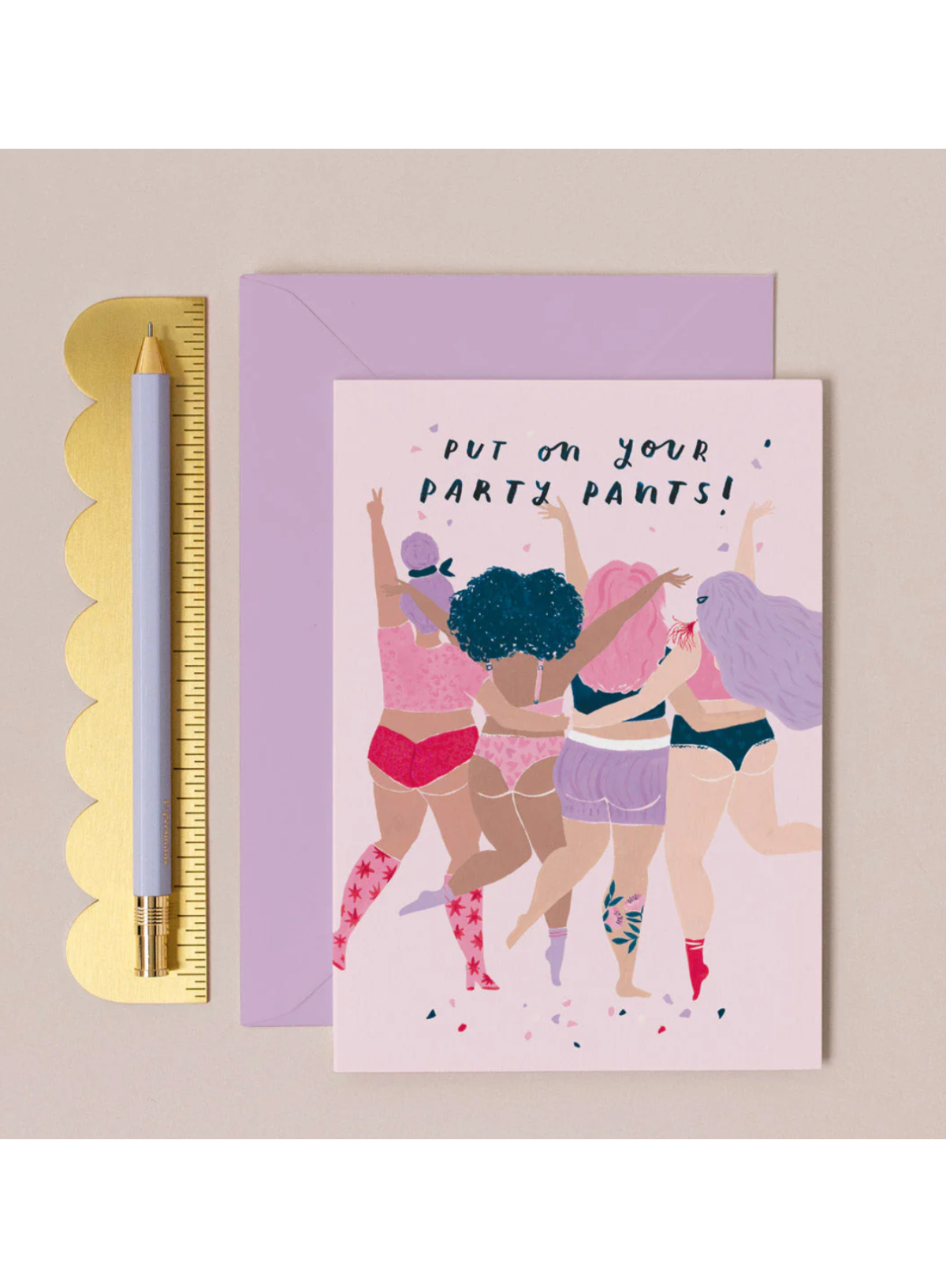 Party Pants Birthday Card from Sister Paper Co.