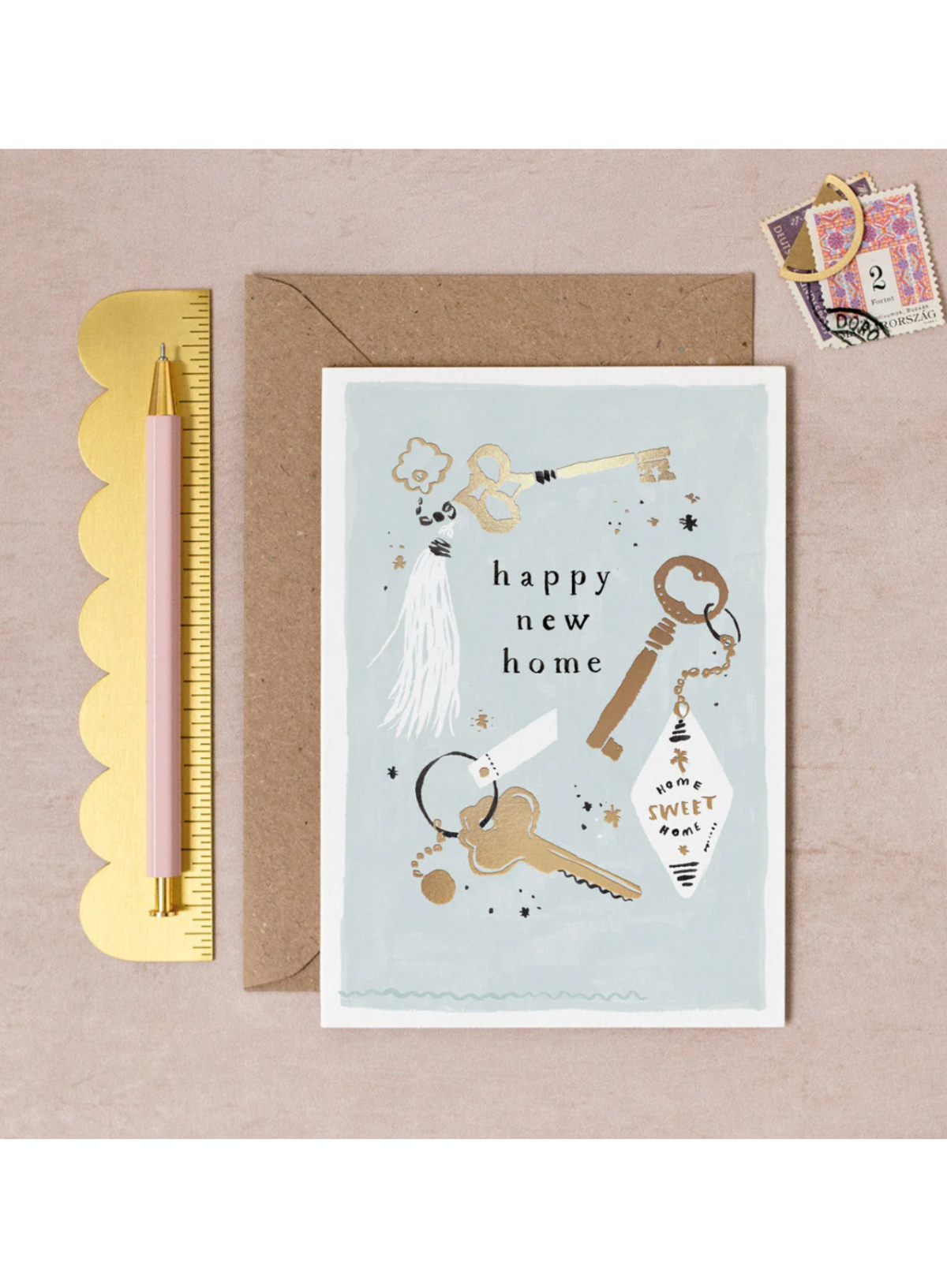 Keys New Home Card from Sister Paper Co.