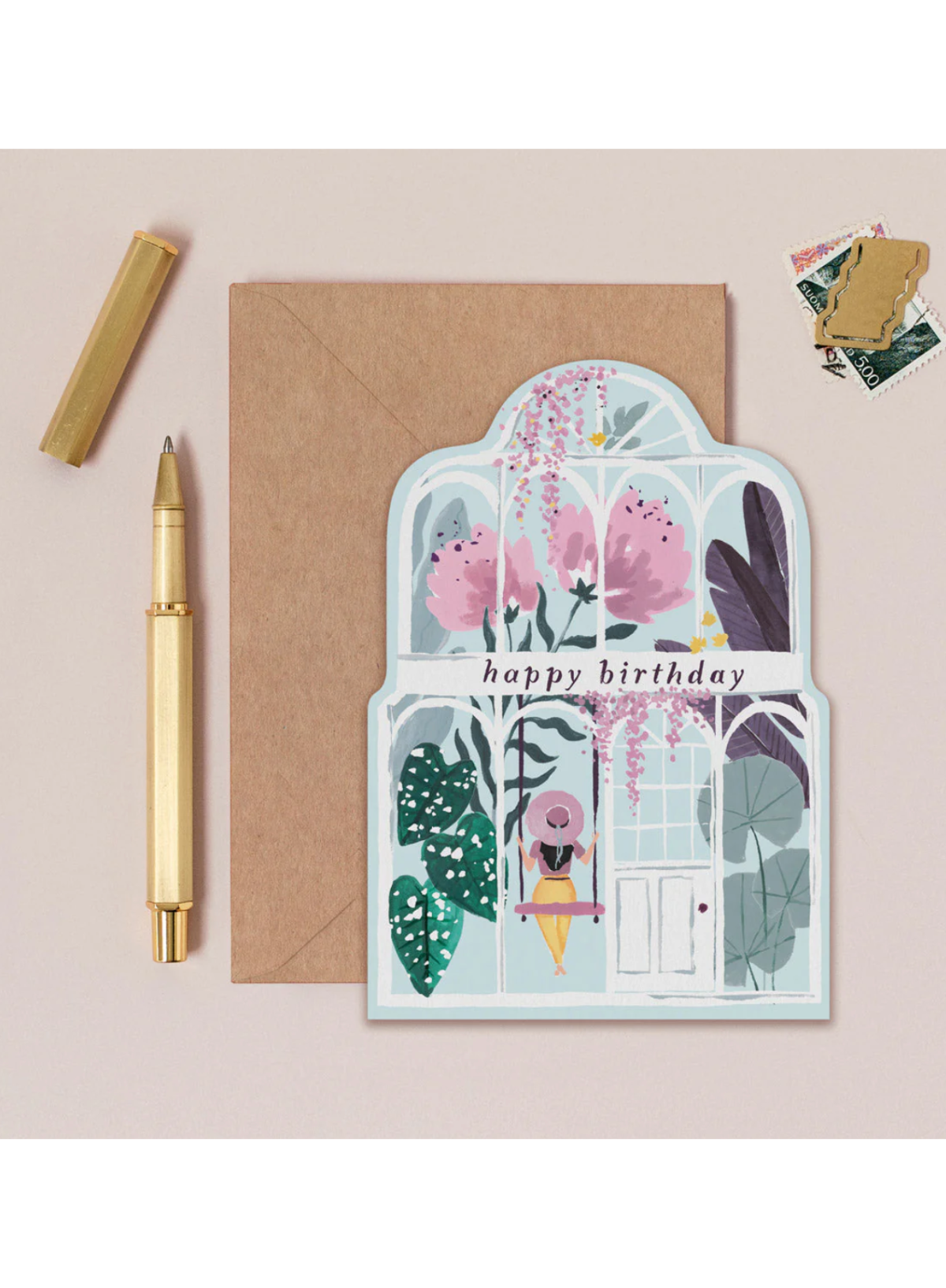 Greenhouse Birthday Card from Sister Paper Co.